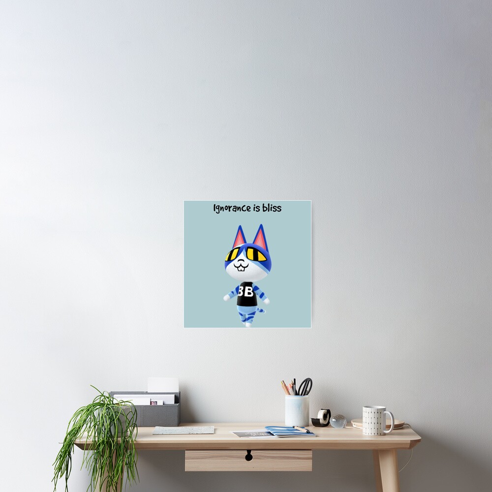 Vista previa del artículo con la obra «Póster», diseñado y vendido por buzzzatee.