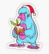 Xmas Yeti Sticker