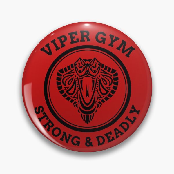 Artikelvorschau, Kopie von Viper Gym - Stark und tödlich (rot) entworfen und verkauft von NLopezArt.