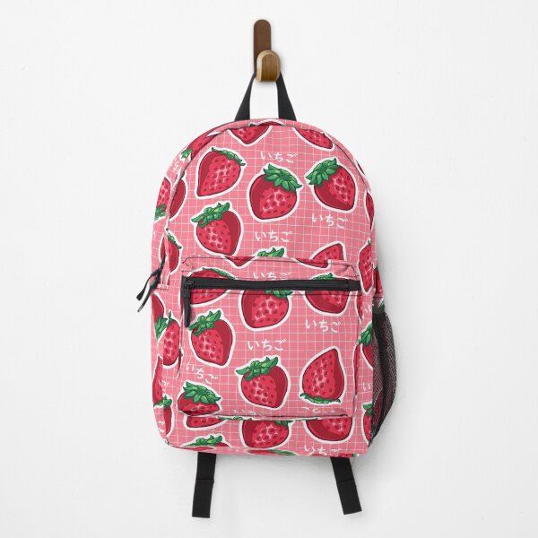 Item preview, Cute Japanese strawberry pattern designed and sold by AnGoArt.