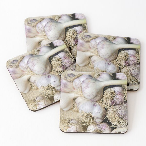 Item preview, Organic Farmer's Market Fresh Vegetable Garlic Bulb designed and sold by Kevin Miller Photography.
