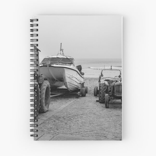 Item preview, Tractors and fishing boats on Cromer beach designed and sold by yackers1.