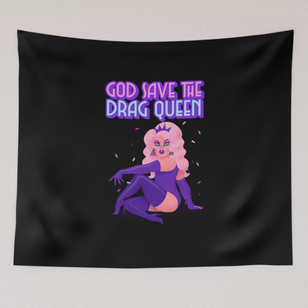 Item preview, God Save the Drag Queen designed and sold by ShineEyePirate.
