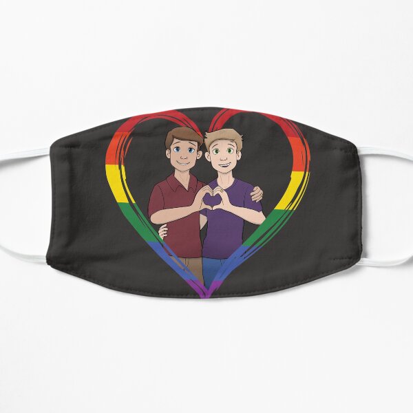 Skip & Pip Pride 2020 (human version) Mask