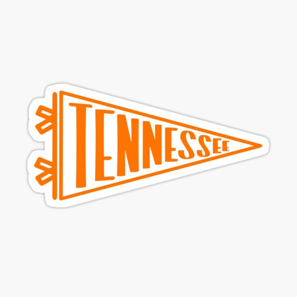University of Tennessee Pennant Sticker