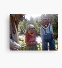 Norway trolls Canvas Print