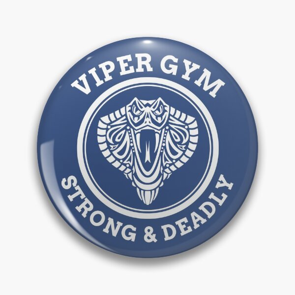 Artikelvorschau, Kopie von Viper Gym - Stark und tödlich (blau) entworfen und verkauft von NLopezArt.