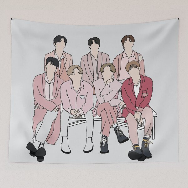 Item preview, BTS Festa 2020 - Esquema minimalista designed and sold by kaysadeea.