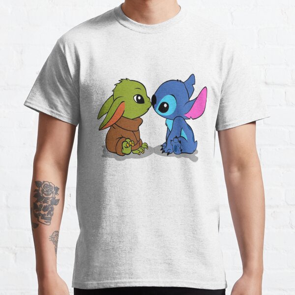 puntada y arte amigo Camiseta clásica