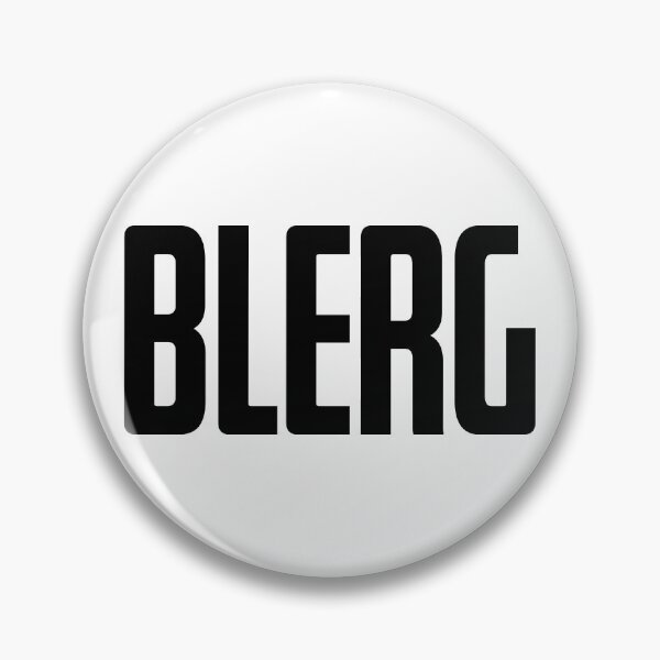 Item preview, BLERG designed and sold by okayishthestore.