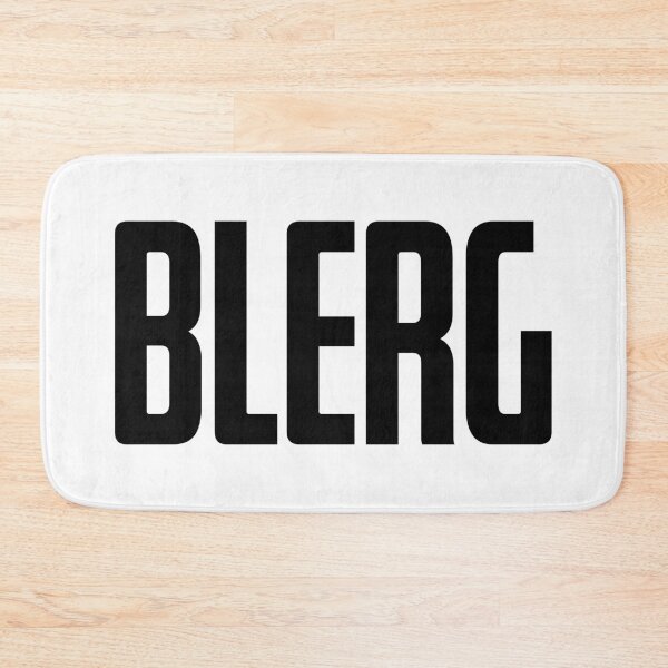 Item preview, BLERG designed and sold by okayishthestore.