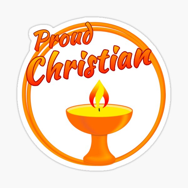 Proud Christian Sticker