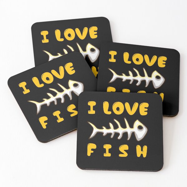 Item preview, I love fish designed and sold by TopDesignArt.