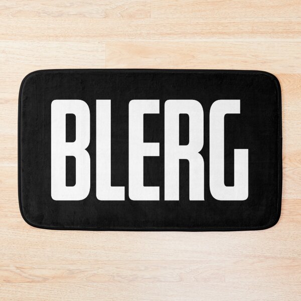 Item preview, BLERG designed and sold by okayishthestore.