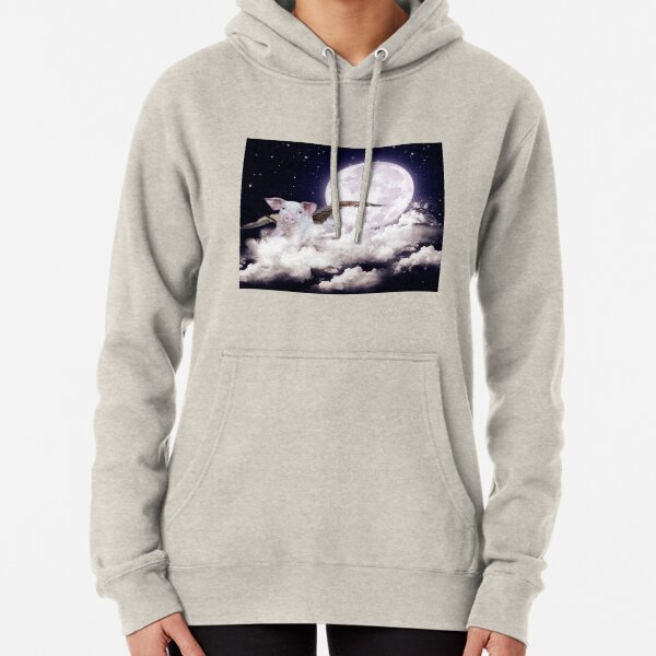 Pigs Can Fly Pullover Hoodie