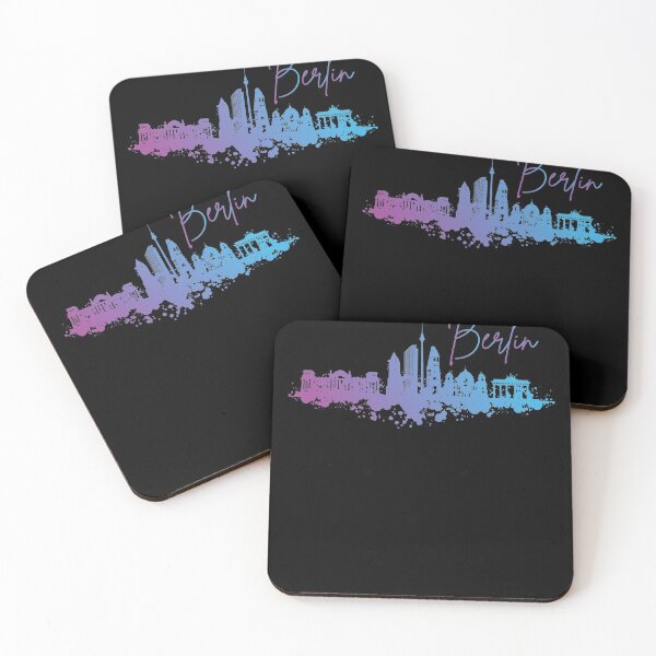 Item preview, Berlin Skyline Cityscape Germany Gift Souvenir Shirt designed and sold by markusabart.