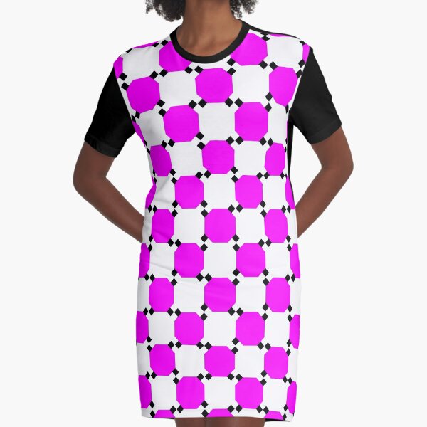 illusion Graphic T-Shirt Dress