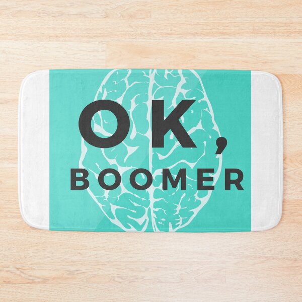 Item preview, OK boomer (use your brain) designed and sold by Pasteesh.