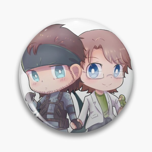 Item preview, MGS Otacon x Snake (ver 1) designed and sold by krowmiums.