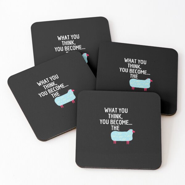 Item preview, What you think, you become... the sheep designed and sold by MissVania Speaks.