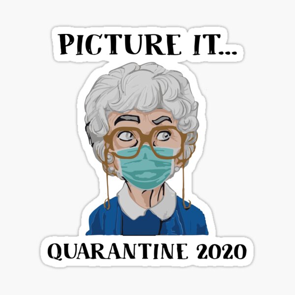 Picture it Quarantine 2020 Sticker