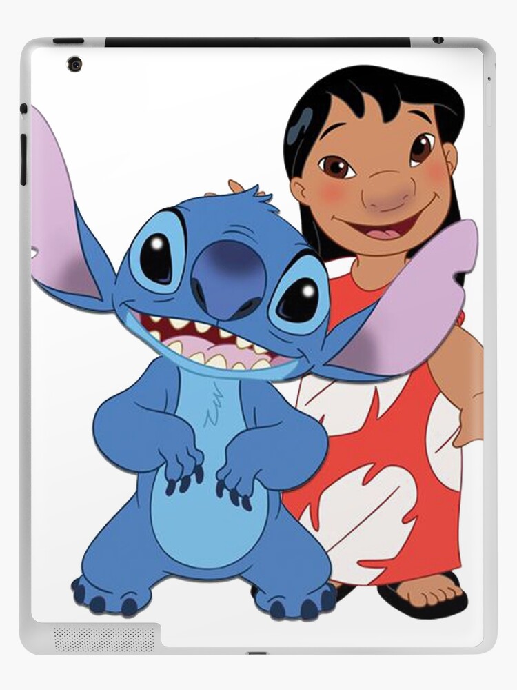 Funda y vinilo para iPad for Sale con la obra «lilo y stitch, lilo,  puntada, dibujos animados, 626, puntada de lilo, dobladillo» de deswaopam