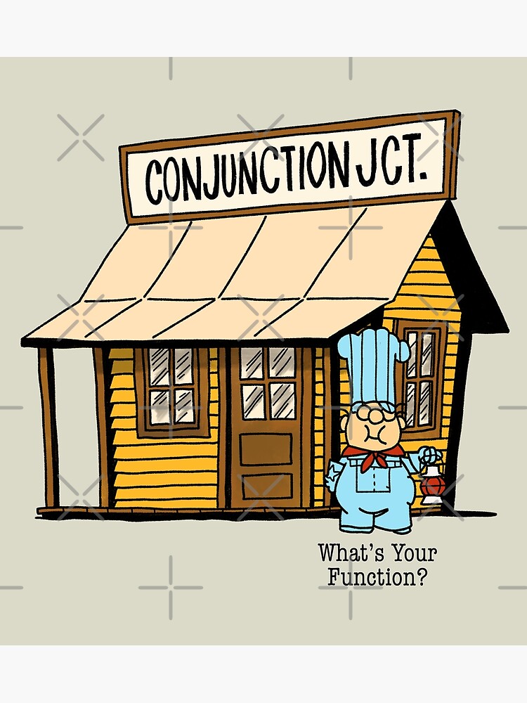  Conjunction Junction Poster By 13thFloorDesign Redbubble