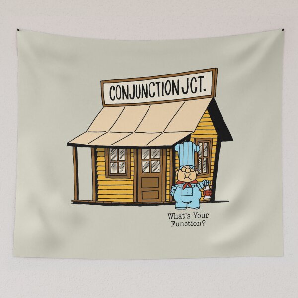 Item preview, Conjunction Junction designed and sold by 13thFloorDesign.