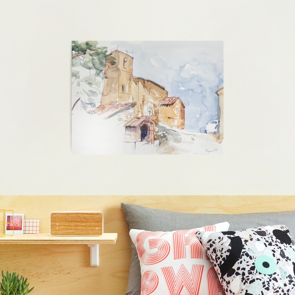 A Country Church Photographic Print