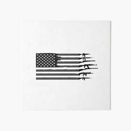 American Flag Guns - Shirt for Veteran, 4th of July, USA Flag With