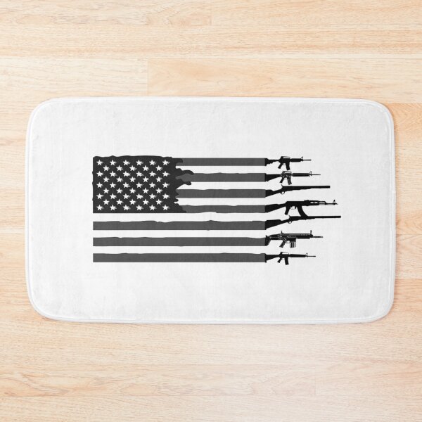 Item preview, American Flag Guns - Shirt for Veteran, 4th of July, USA Flag With Guns Rifles, 2A Tshirt, 2nd Amendment Shirt For Gun Lover Owner Shirt designed and sold by TheGreekGuy.