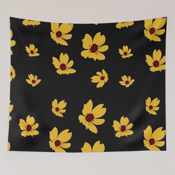 Item preview, cute sunflower pattern designed and sold by Thevulcano.