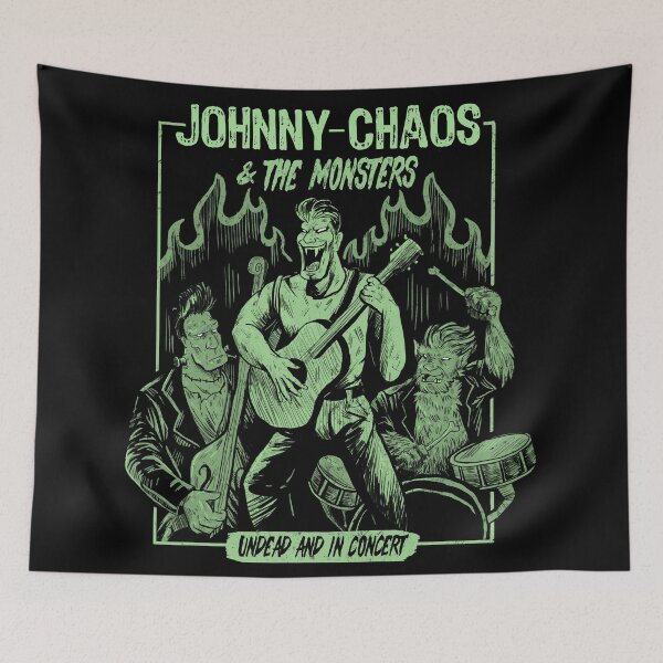 Item preview, Johnny Chaos & The Monsters designed and sold by HellboundBrand.