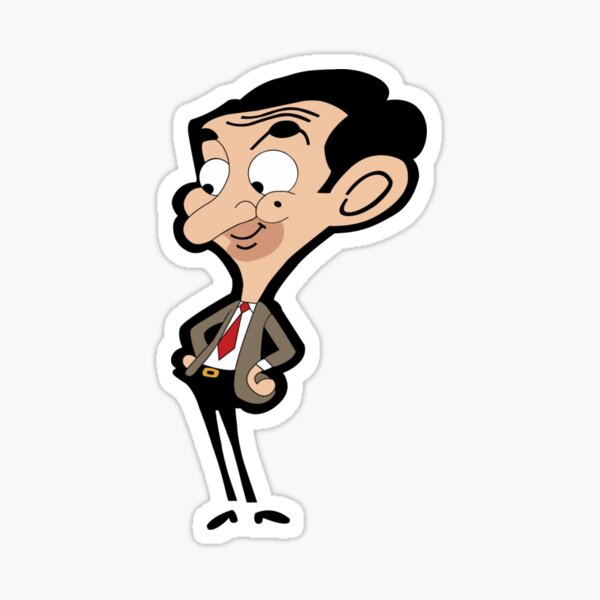 Mr Bean Stickers Redbubble - mr bean decal roblox