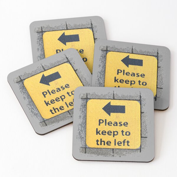 Item preview, Keep Left designed and sold by G-Bears-Raw.