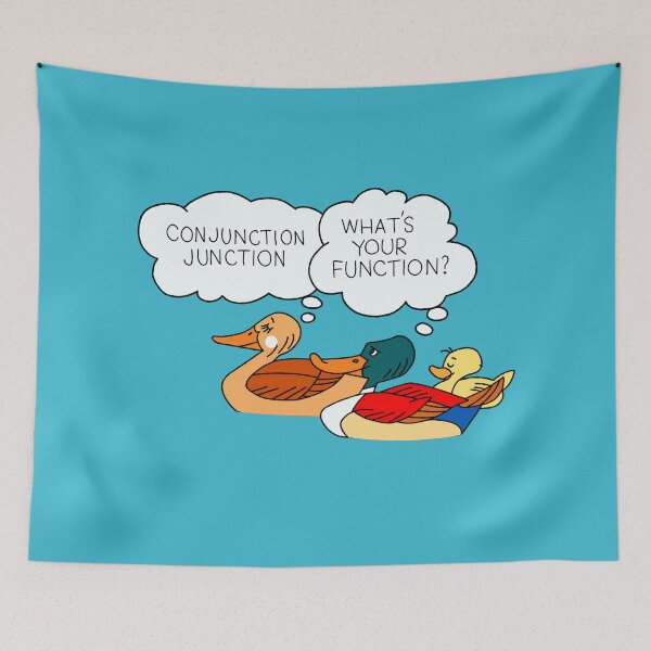 Item preview, Conjunction Junction - ducks designed and sold by 13thFloorDesign.