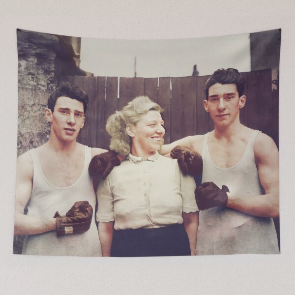 Artikelvorschau, Die Kray Twins in Farbe entworfen und verkauft von AndythephotoDr.