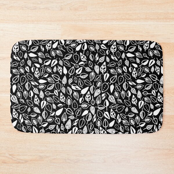 Item preview, leaf pattern black and white designed and sold by Tanya-GR.