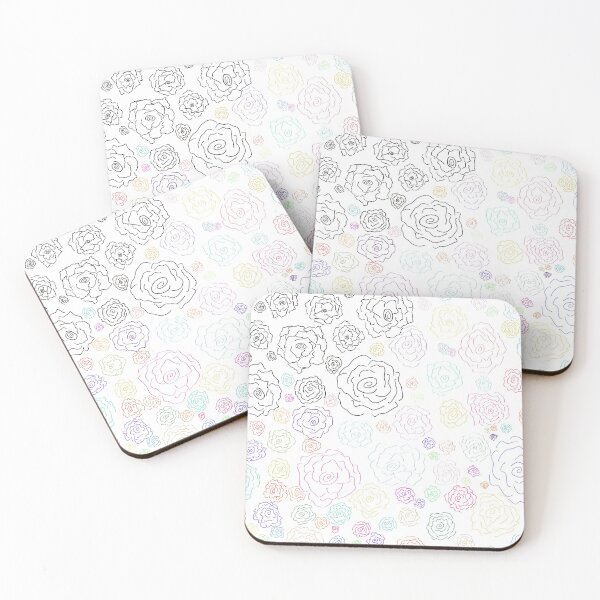 Item preview, Floral print in colour designed and sold by SarahShakerArts.