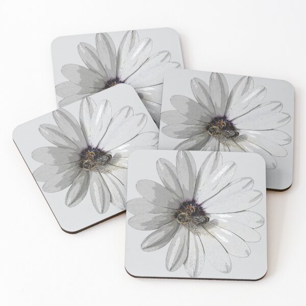 Item preview, African Daisy with a Bee Inside designed and sold by monica-mirt.