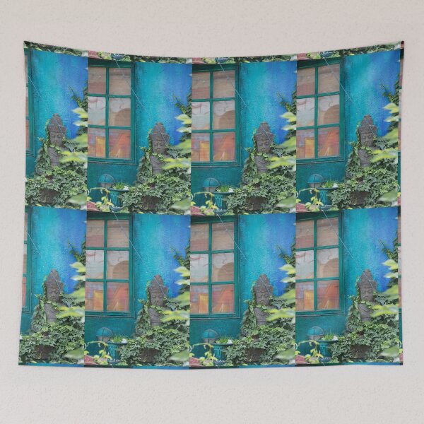Item preview, Buddha and blue window, Copenhagen, Christiania designed and sold by Cvail73.