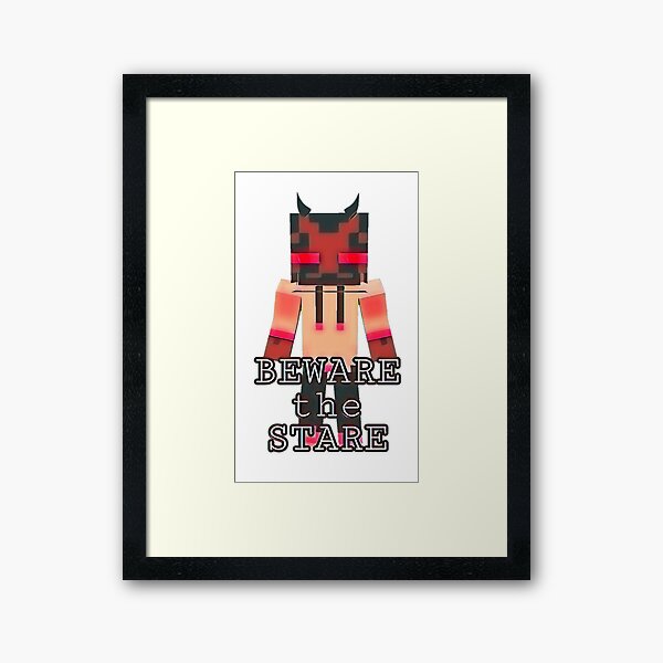 Minecraft Skins Framed Prints Redbubble - epic minecraft skins roblox