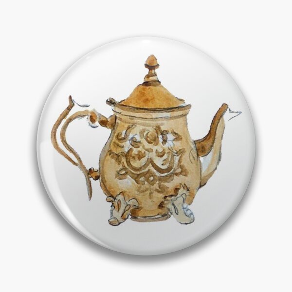 Item preview, Antique Brass Teapot  designed and sold by Regan Ralston.