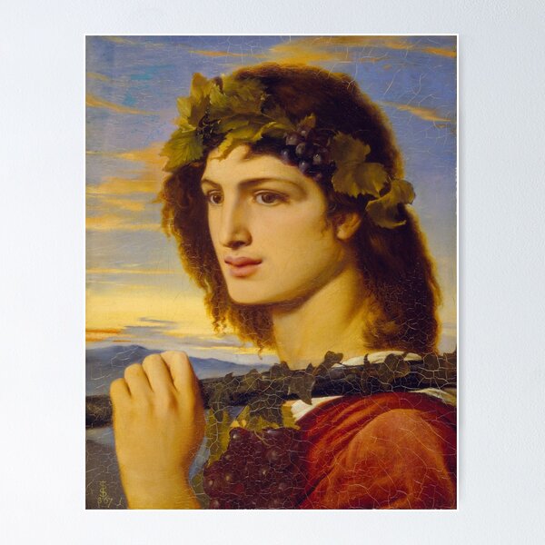 Aperçu de l'œuvre Bacchus créée et vendue par brushandframes.