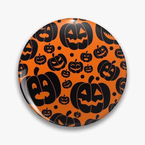 Item preview, Spooky Orange & Black Halloween Pumpkins designed and sold by harrizon.
