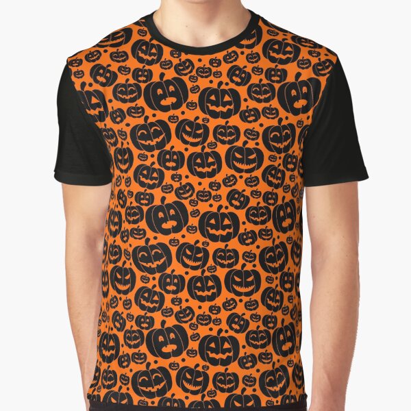 Item preview, Spooky Orange & Black Halloween Pumpkins designed and sold by harrizon.