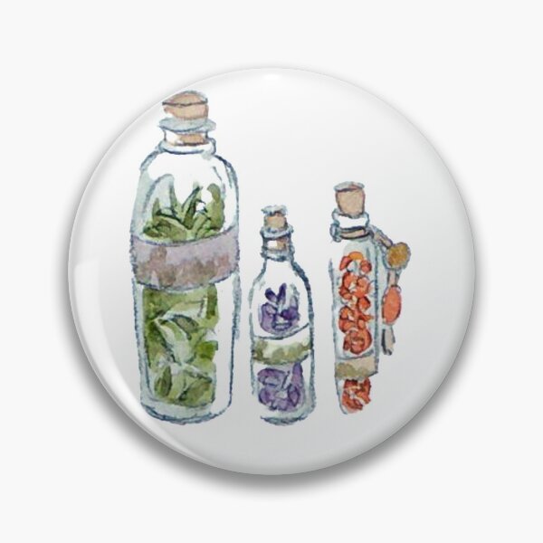 Item preview, Witchy Vials of Herbs: Lavender, Sage, and Red Pepper designed and sold by Regan Ralston.