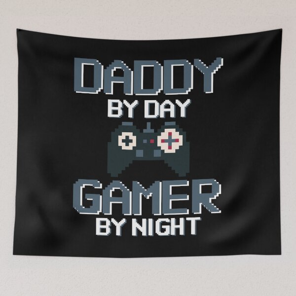 Item preview, Daddy by Day Gamer by Night - Father's Day Gift designed and sold by Hussain Alhumaidi.