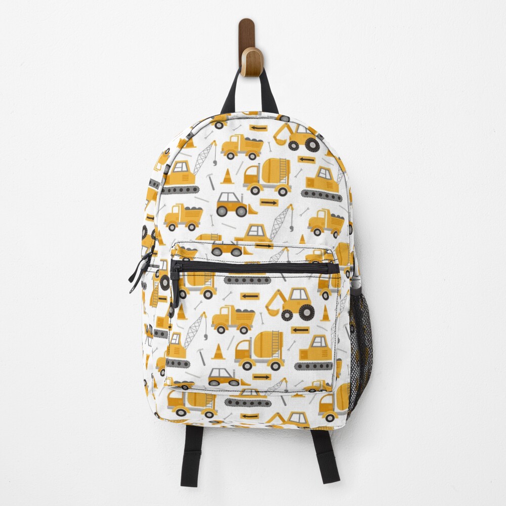 Construction Trucks Backpack