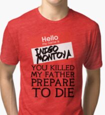 Inigo's Name Tag Tri-blend T-Shirt
